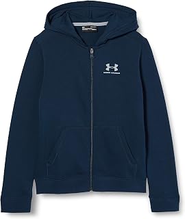 under armour 安德玛 中性儿童 eu 棉质抓绒全拉链保暖上衣